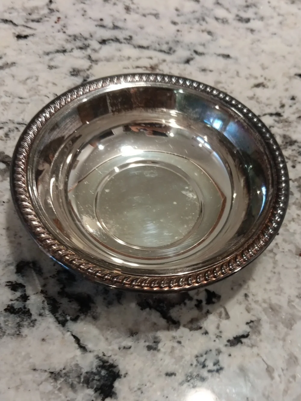 Classic Vintage F.B. Rogers 6.5 In. silverplate Bowl